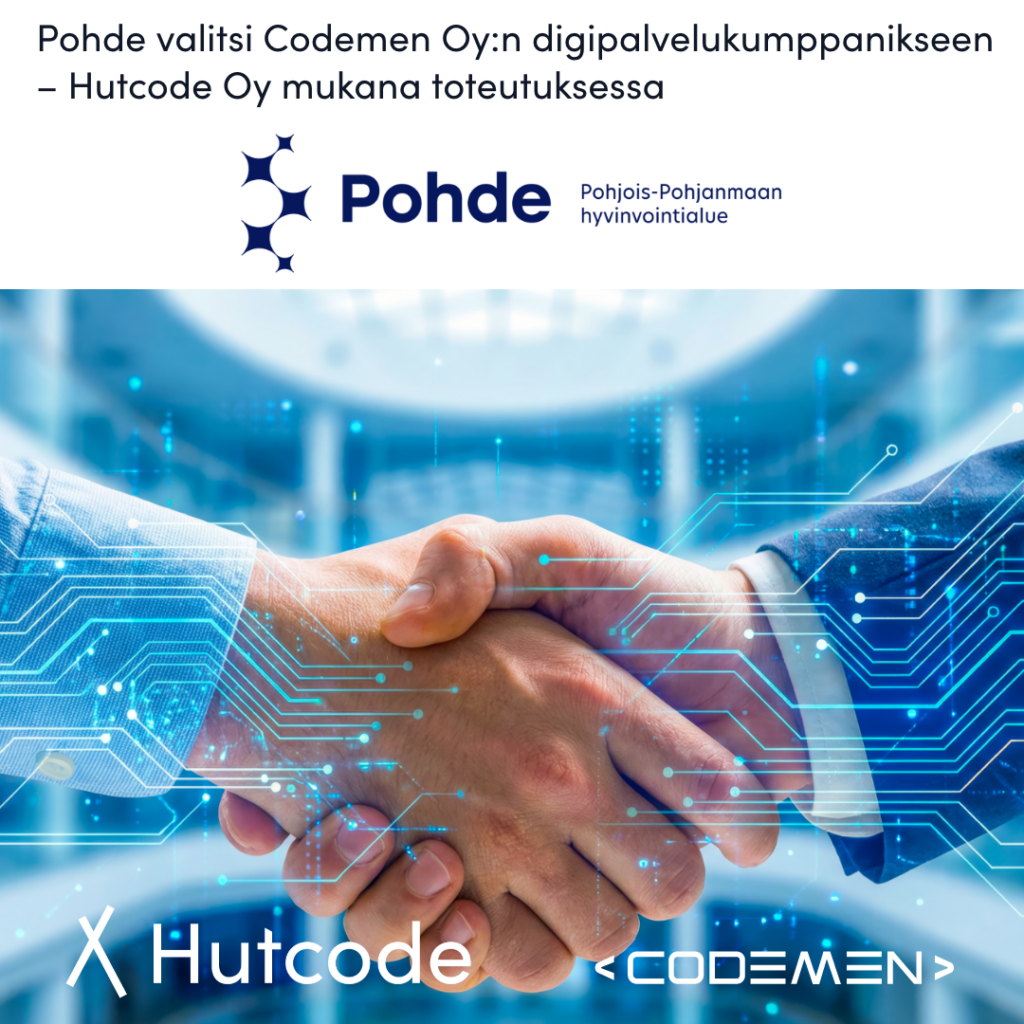 Pohde ja Codemen Oy sekä Hutcode yhteistyössä